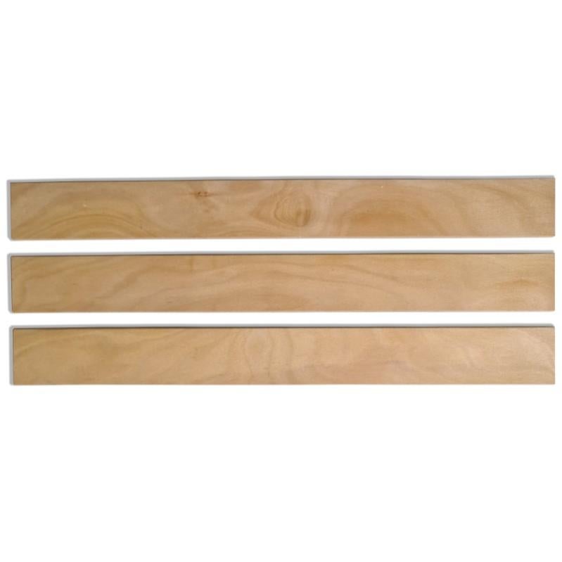 SCM Créations Latte 700x53x8 (70cm) avec 2 Embouts pour lit bz
