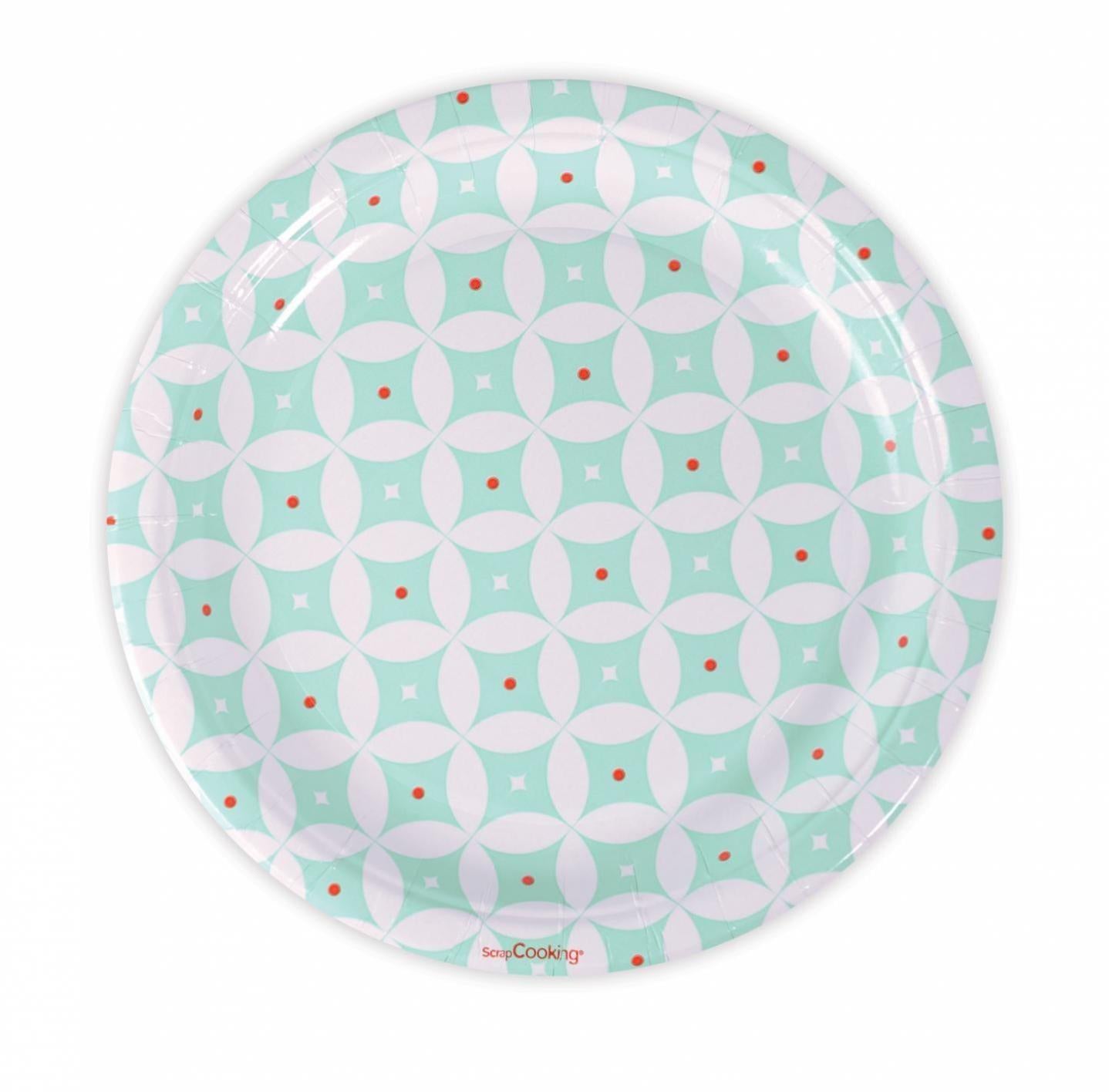 8 Piatti Di Carta Nightmare Before Christmas | 23cm | Nero | Amscan - Foto 12