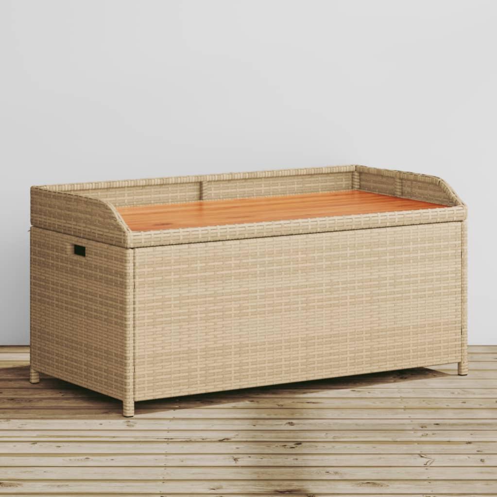 Panca Portaoggetti Homestyle Pieghevole | Fantasia Parigi, Colore Beige | Con Coperchio Imbottito In Ecopelle | Capacità 200kg | Dimensioni 76x38x38 Cm - 3
