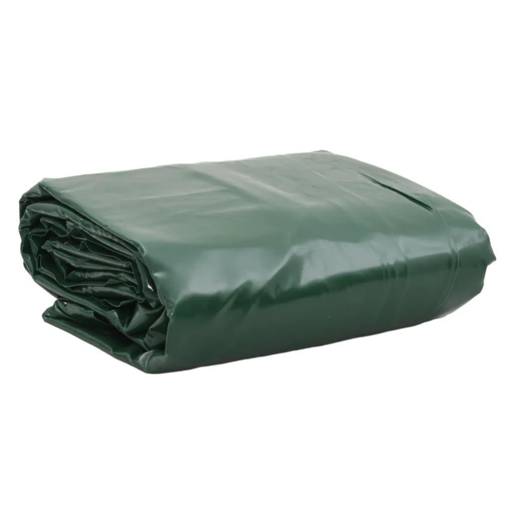VidaXL Telone HDPE 6x6 M, 180 G/m² – Verde, Impermeabile, Con Occhielli In Alluminio Ogni 50 Cm, Per Esterno E Campeggio - 2
