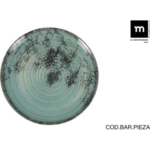Piatto Fondo Luminarc Carine Turquesa Turchese Vetro 21 cm [24 Unità