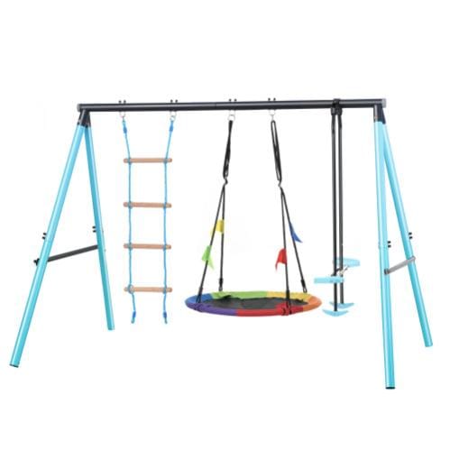 Columpio para ninos columpio infantil con estructura de metal Leroy Merlin