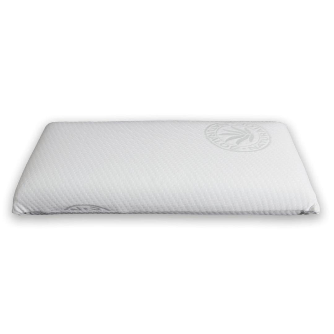 Almohada natural sport 150cm con núcleo de soja natural, memory foam y tejido de aloe vera