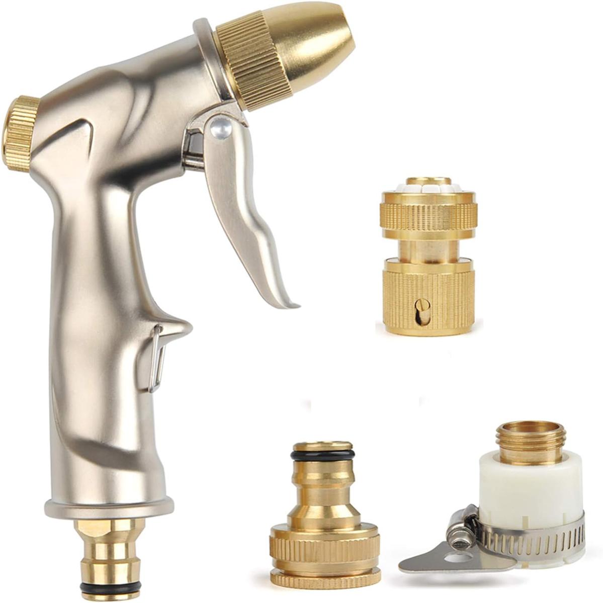 Ugello Per Tubo Da Giardino, Spruzzatore Per Acqua Ad Alta Pressione Strumento Per Lavaggio Auto Forniture Per Irrigazione 87705336