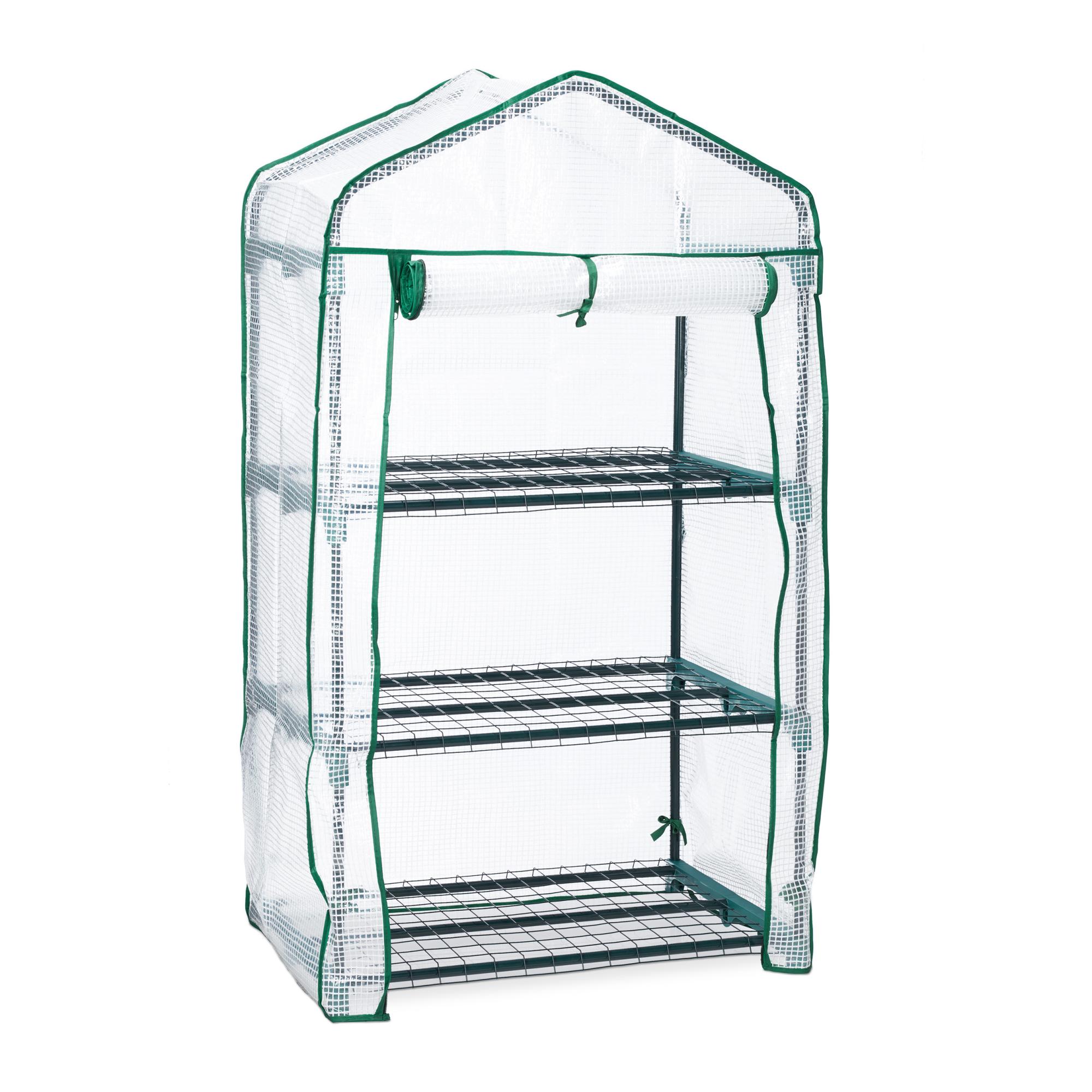 Serra A 3 Ripiani Da Giardino Per Orto Telaio In Acciaio Verniciato - Foto 7