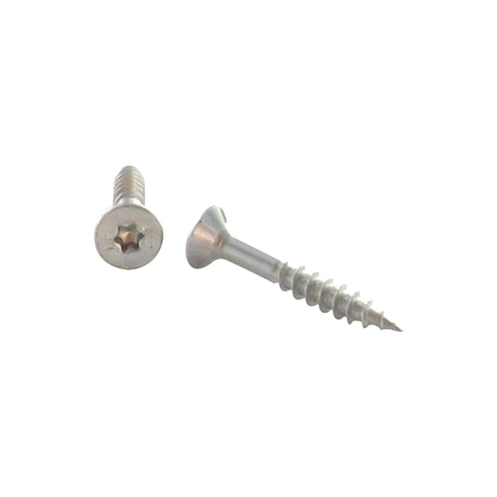 Lot De 118 Vis à Bois SPAX INOX A2 - Dimensions 6x100 Mm, Filetage PZ3, Neuf