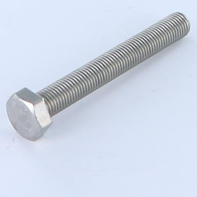 Vis M8x1 à Tête Hexagonale Pas Fin - Acier 8.8 Zingué - Norme UNI 5740/5738 - Italie