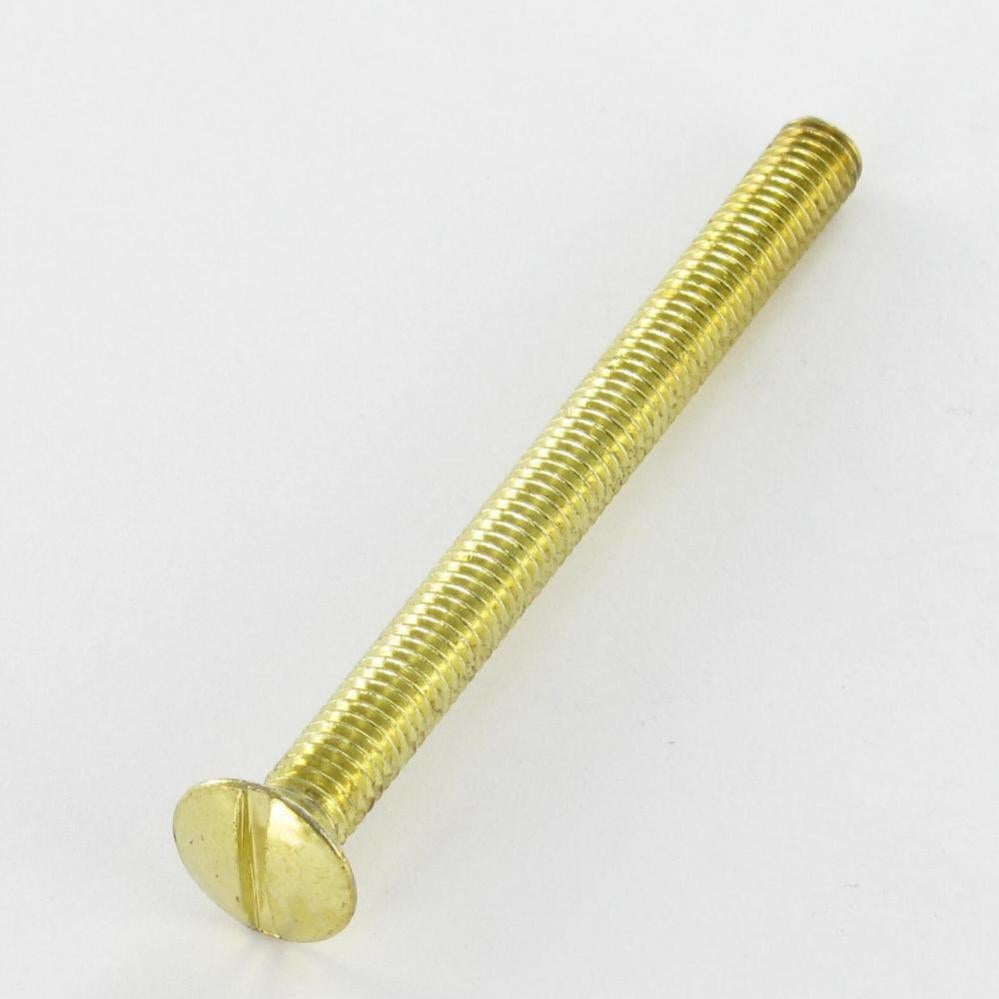 Lot De 300 Vis Acier Laitonnées Tête Fraisée Bombée Fendue 4x20 - Dafy