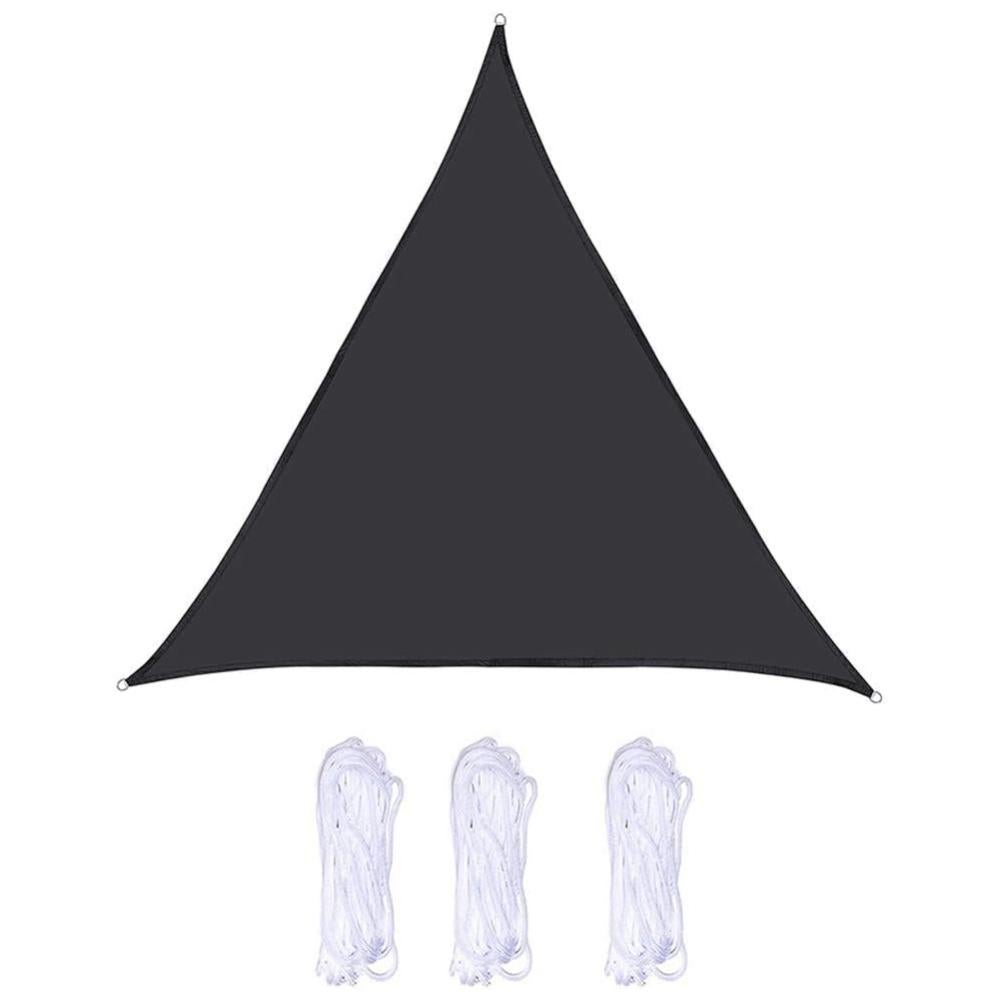 Vela Parasole Triangolare 3x3m - Impermeabile, Blocco UV 98%, Per Giardino E Esterno