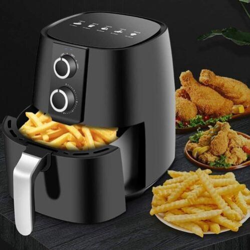 Friggitrice forno aria calda doppia finestra oblò Fry Touch Dictrolux 6,5 Litri 1700W 80-200° 12 Programmi - Emporio Tecnologico