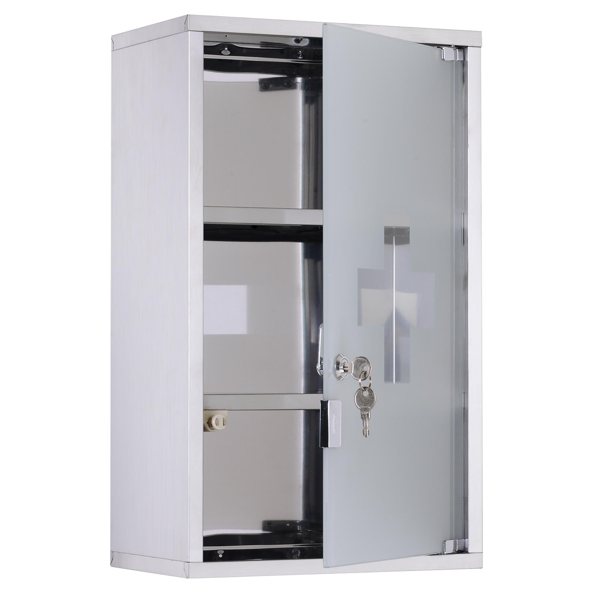 HOMCOM Mobile da Bagno Autoportante con Cassetto, Bianco | Italy