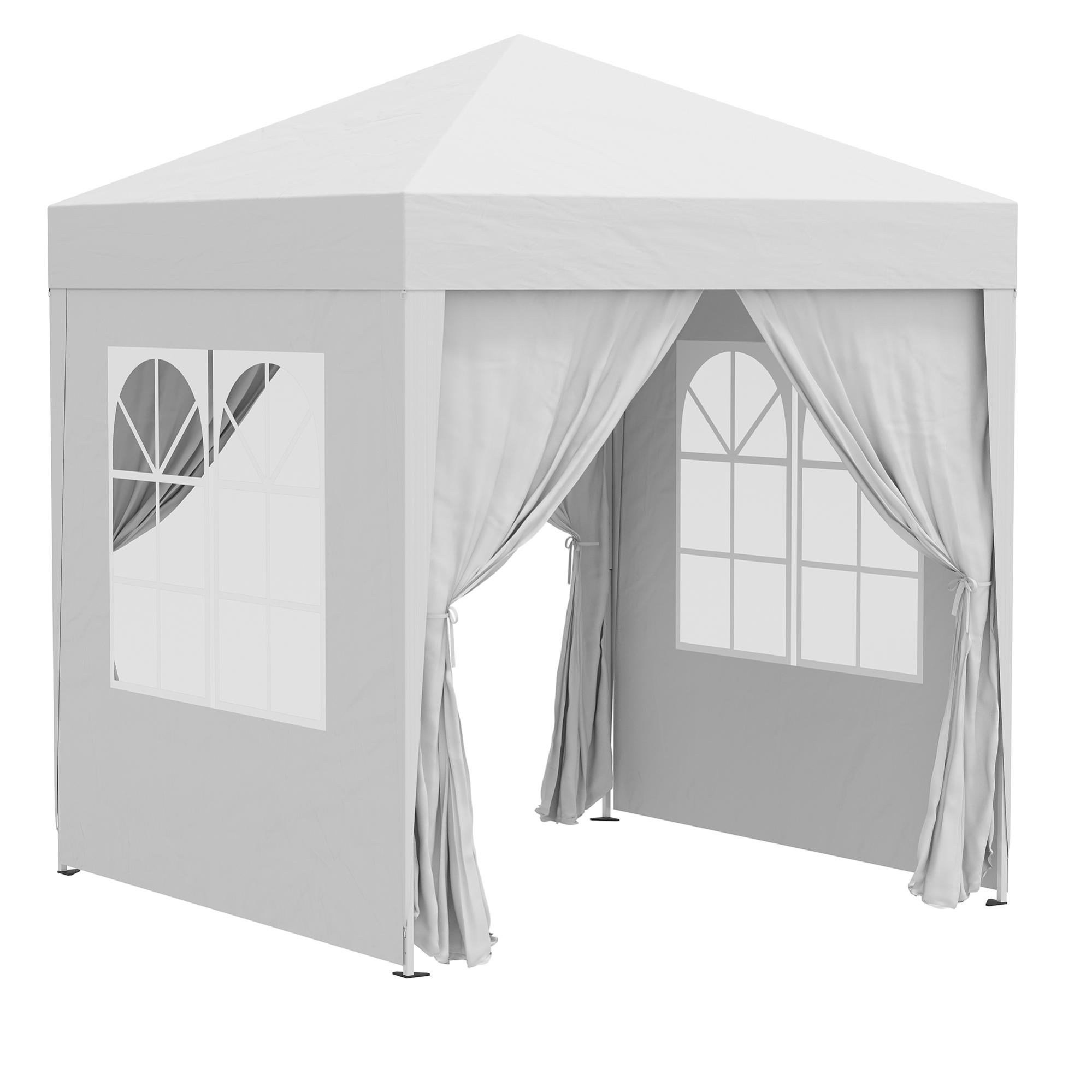 Gazebo Pieghevole Idrorepellente 3x3 M Da Giardino Con 4 Sacche Per