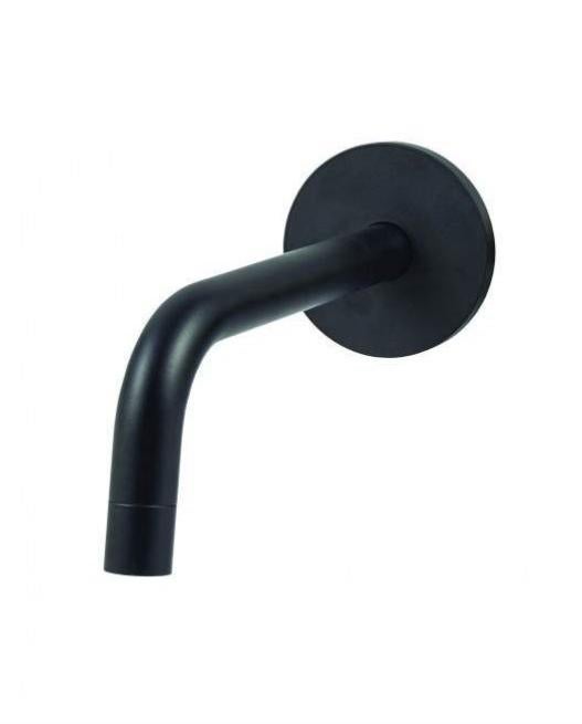Appendiabiti da parete in alluminio 4 ganci Lunghezza 170mm nero profondo