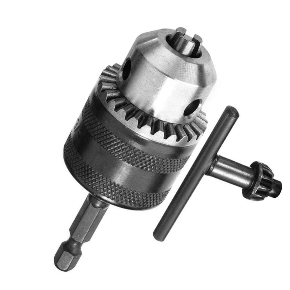 Mandrino Autoserrante Per Trapano 13 Mm - Adattatore Senza Chiave Per Avvitatore | Serraggio Rapido E Sicuro - Foto 6