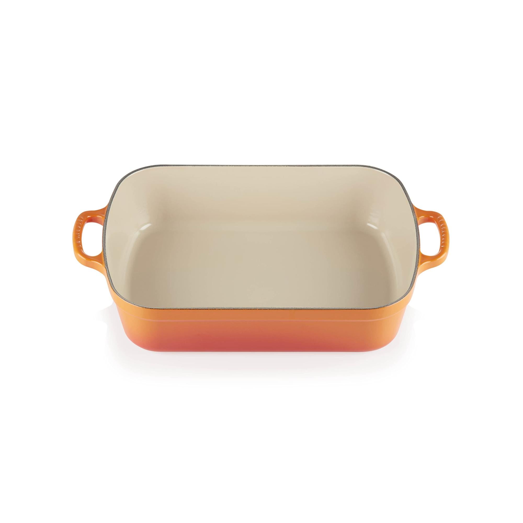 Le Creuset Piastra Grill Ghisa 32cm Ciliegia - Per Grigliate Perfette, Made In France - Foto 3