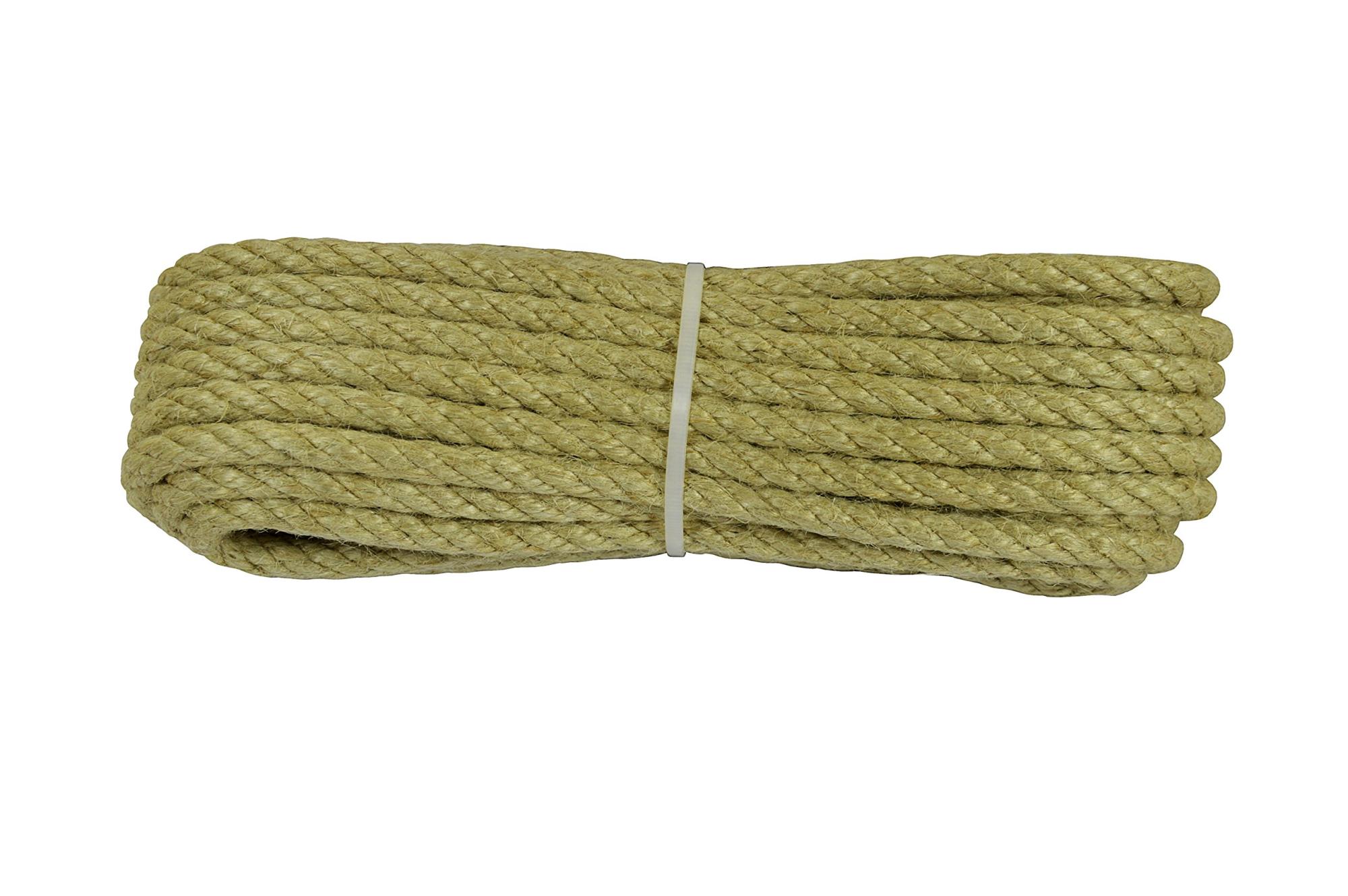 Corde Tressée Corit 08 Corderie Italiane – 8 Mm, 30 M, Polyester, Vert, Pour Nautisme, Construction, Loisirs - 10