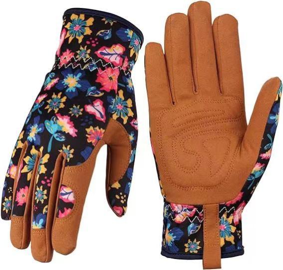 Gants De Jardinage En Cuir WESTWOOD FOX - Protection Anti-Épines - Taille L Jaune - Pour Hommes Et Femmes