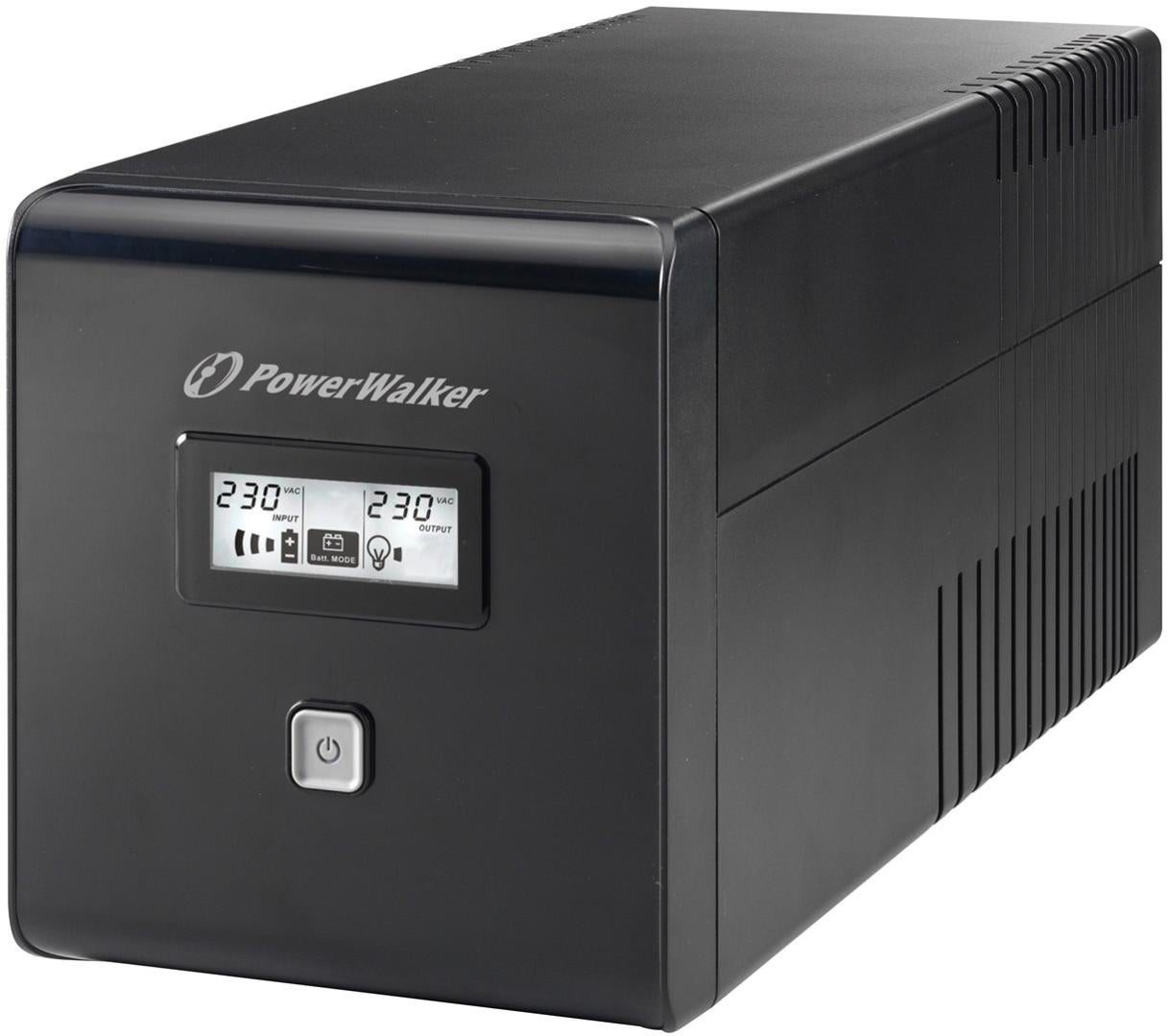 Onduleur PowerWalker VI 500 R1U - 500VA/300W 4 Prises Pour Serveurs Rack 1U
