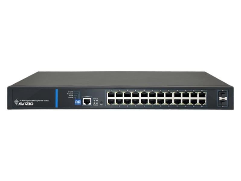 Switch Réseau Dell N2024, 24 Ports Gigabit Ethernet + 2 Ports SFP 10Gb/s, Occasion, Bon état
