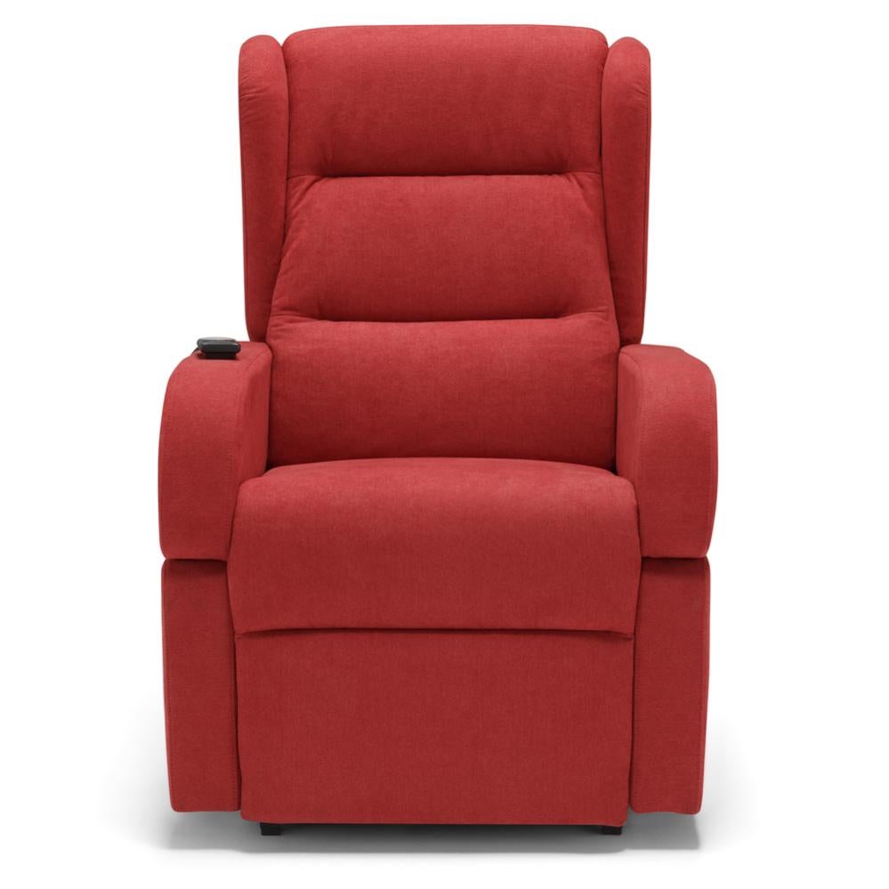 Poltrona Relax Elettrica Bilbao Con Alzapersona - 2 Motori, Braccioli Estraibili, Tessuto Idrorepellente - Foto 11