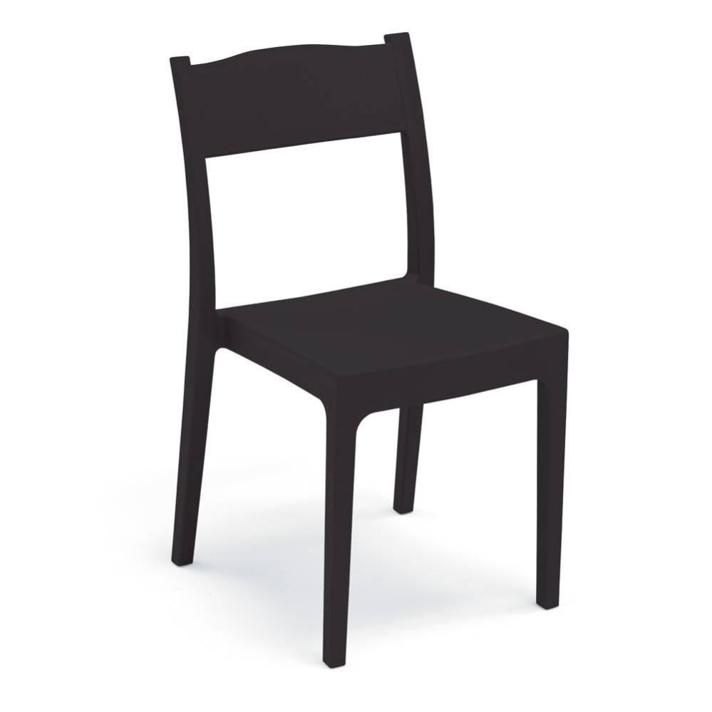 REDÒKASA Sedia VESTA In Polipropilene | Impilabile UV Resistant Per Interni/Esterni (Tortora)