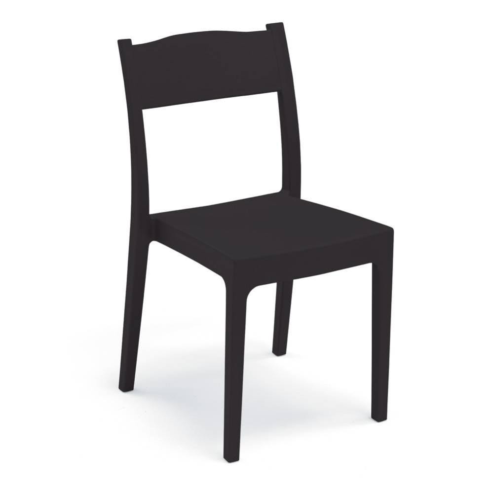 REDÒKASA Sedia VESTA In Polipropilene | Impilabile UV Resistant Per Interni/Esterni (Tortora)