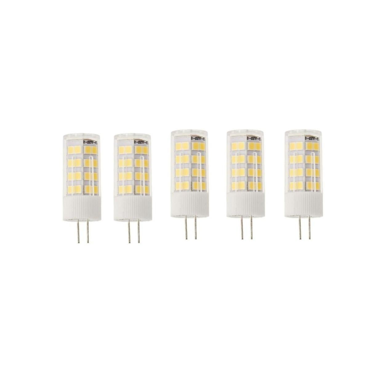 Lampadine LED G4 WULUN - 2W 200 Lumen - Bianco Freddo 6000K - 220-240V AC - 10 Pezzi - Angolo 360°