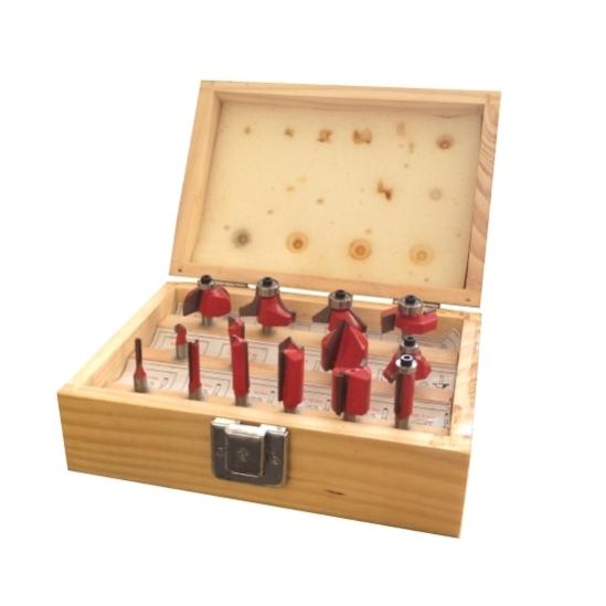 Kit 15 Frese Per Legno Con Gambo 6mm - Per Fresatrici E Pantografi, Ideale Per Scanalature E Cornici - Foto 8