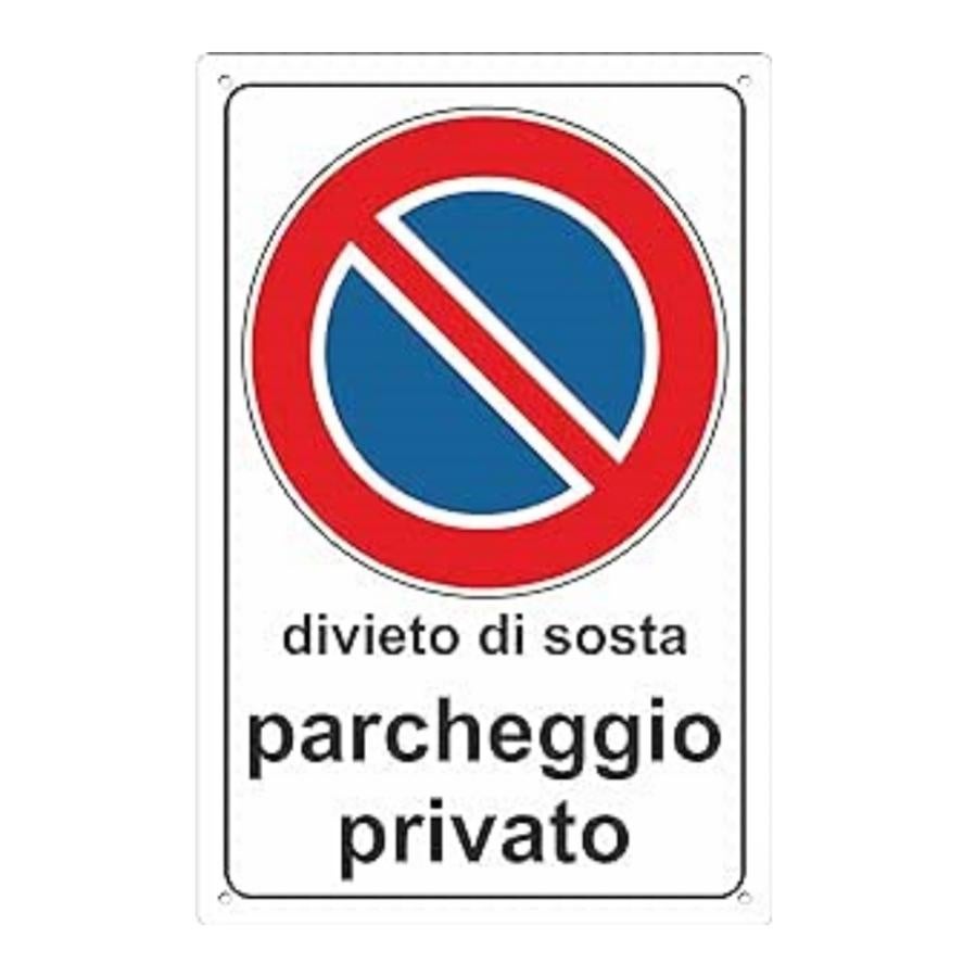 Cartello Parcheggio Privato PrintEngel – Solo Per Pazienti, Segnaletica Per Esterno/interno, Formato A Scelta, P0033