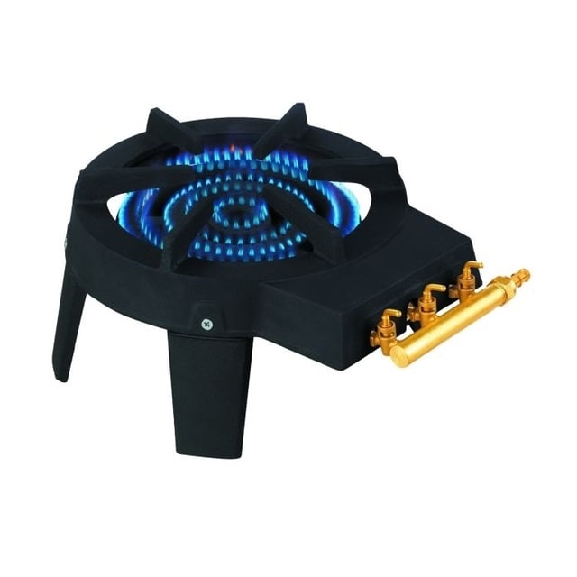 Rubinetto Fornellone GPL UG 1,50 - Regolatore Gas Per Bombole, Attacco Universale, Sicurezza E Affidabilit&agrave;