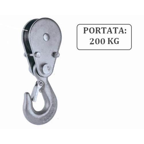 Mophorn Catena da Traino con Gancio a J a Stelo Lungo, 2 Pezzi, Catene per Rimorchio Grado 80 con Gancio RTJ, 8 mm x 180 cm, Capacita Carico max. 2448 kg, per