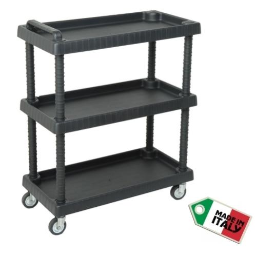 Dttwacoyh Carrello multiuso a 5 livelli con maniglia, carrello mobile con ruote, carrello portaoggetti multifunzionale rimovibile per cucina, ufficio, bagno, lavanderia, trucco, tubo argenteo