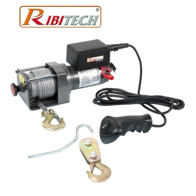 Verricello Elettrico 12V 2000 Lbs Con Telecomando Wireless - Argano/Paranco Per Traino, Sollevamento - Foto 12
