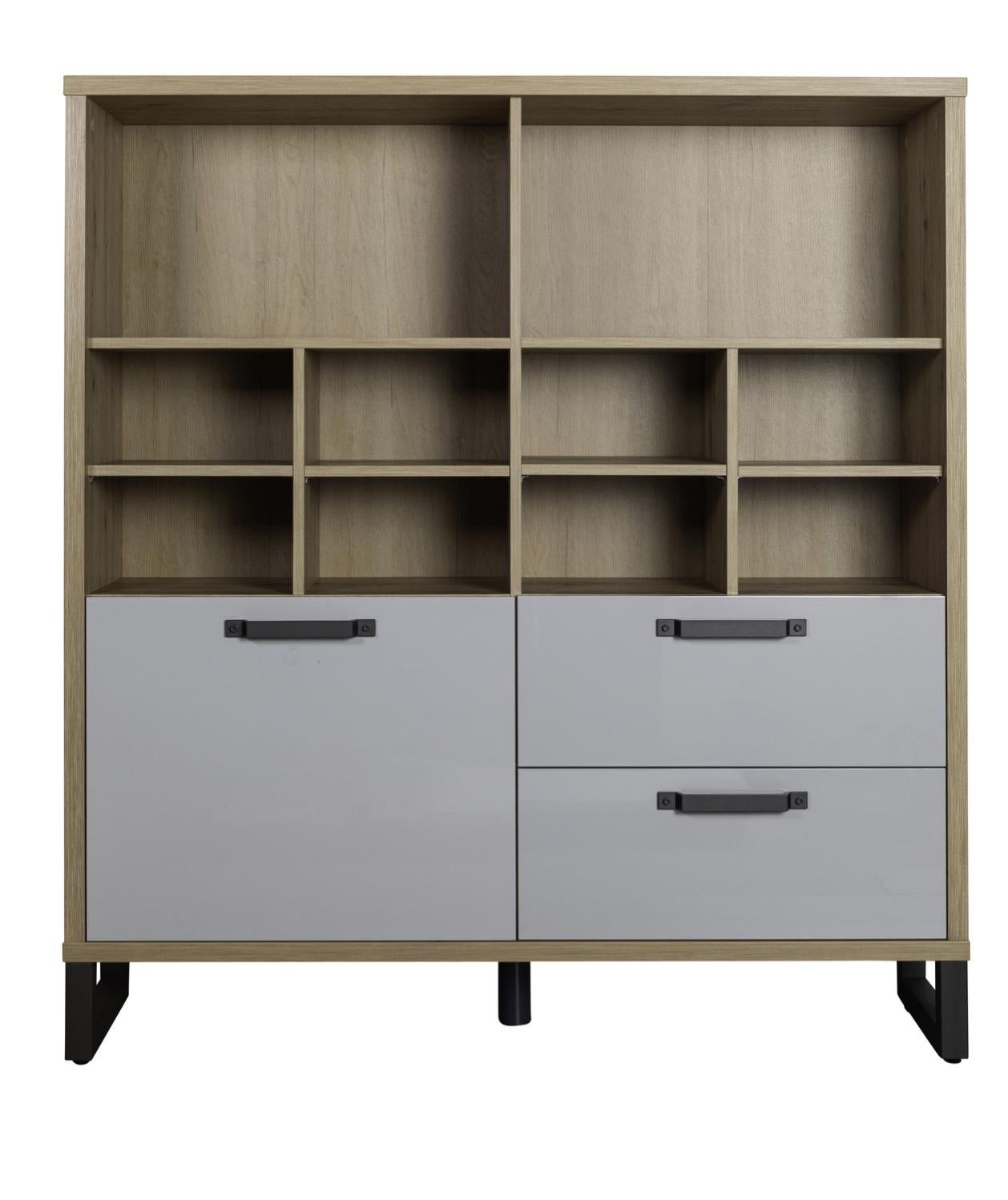 Composad | Scrivania Della Linea DAVINCI Con 3 Cassetti E 2 Vani