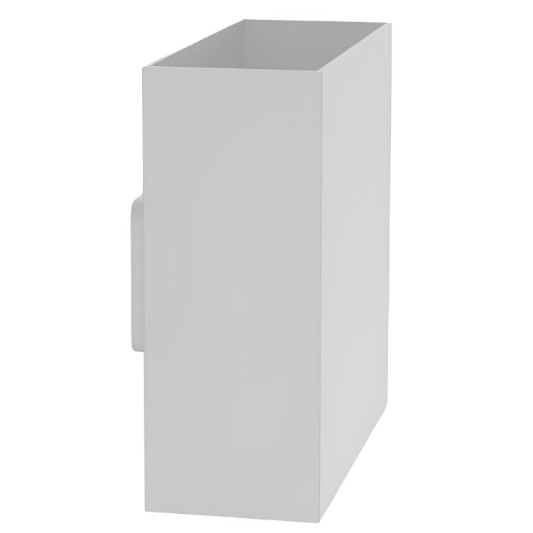 Luminaria de pared exterior- blanco - 12.5w 3000k 400lm - 180x180x84mm - up 75º, down 45º - ip54 - cri></noscript>80 – 2 salidas – ac100-240v» /></a></div>
<div class=