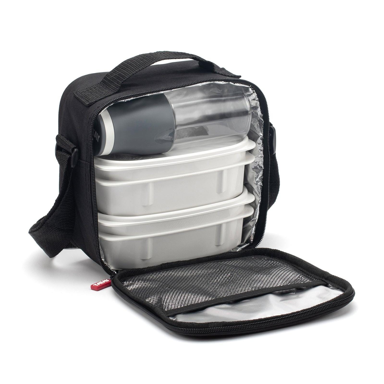 TATAY Kit Bolsa Termica Porta Alimentos Urban Food y Botella Urban Drink. Negro Leroy Merlin