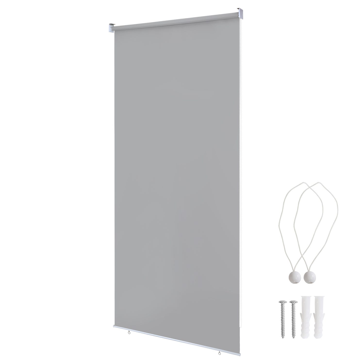 LARS360 - Tenda A Rullo Per Esterni, Per Balcone, Tenda Da Sole Verticale, Oscurante, Protezione Solare, Protezione Dai Raggi UV (140 X 140 Cm