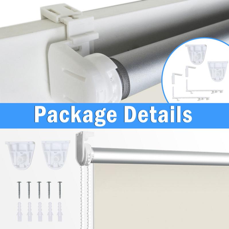 Tenda A Rullo Termica Oscurante - 50x150 Cm, Montaggio A Incastro, Antracite - Foto 11