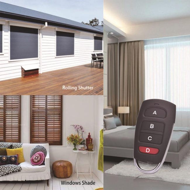 ERISAMO Duplicatore Telecomandi 4 In 1 - Per Auto, Porte Garage - Copia Codice Fisso E Rolling Code - Foto 5