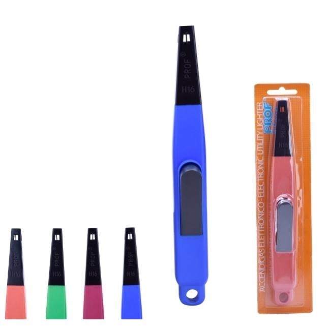 Accendino glitterato Piezo Soft fiamma, aspetto molto bello con