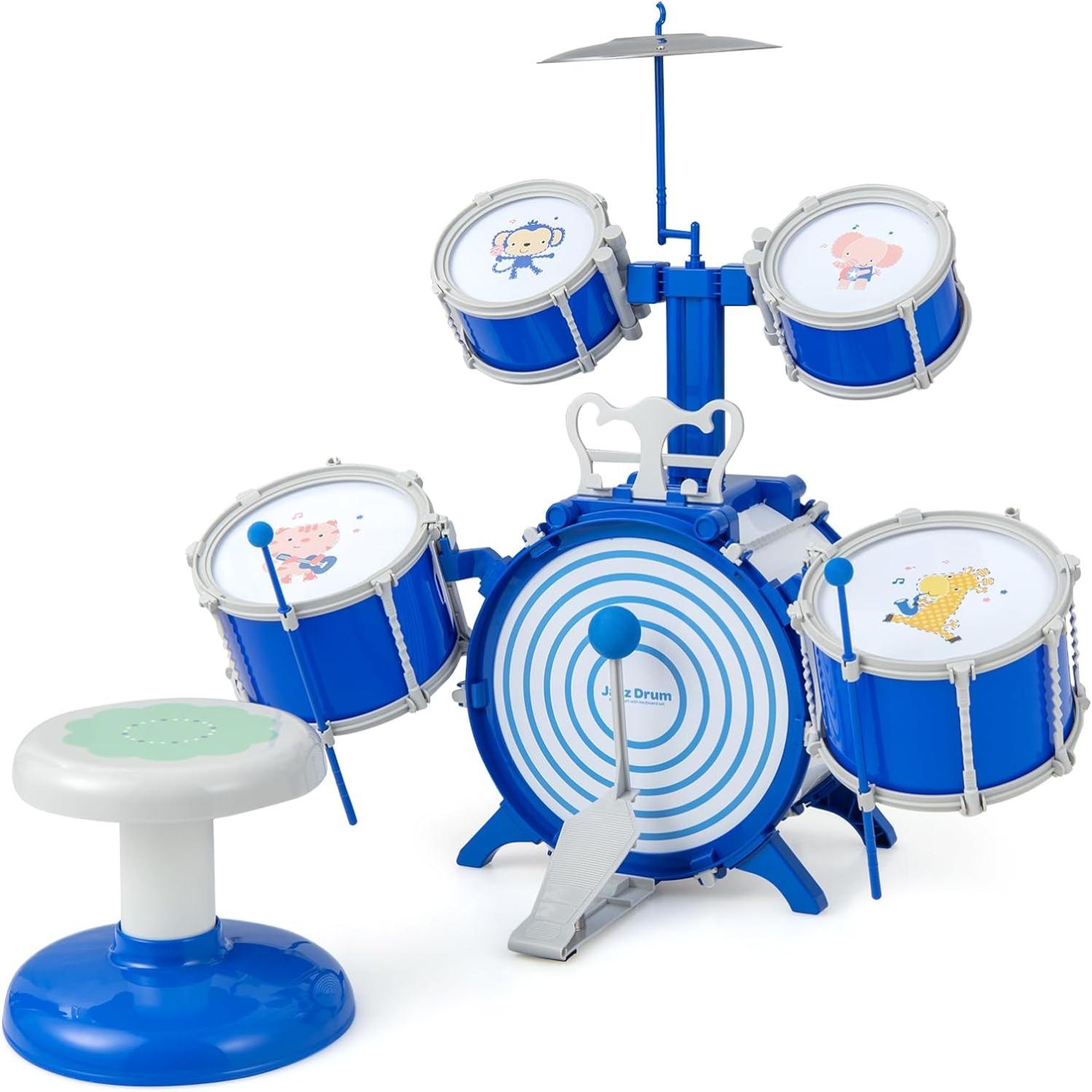 Kit de Batterie pour Enfants, Batterie Enfant Luineuse Instruent 5
