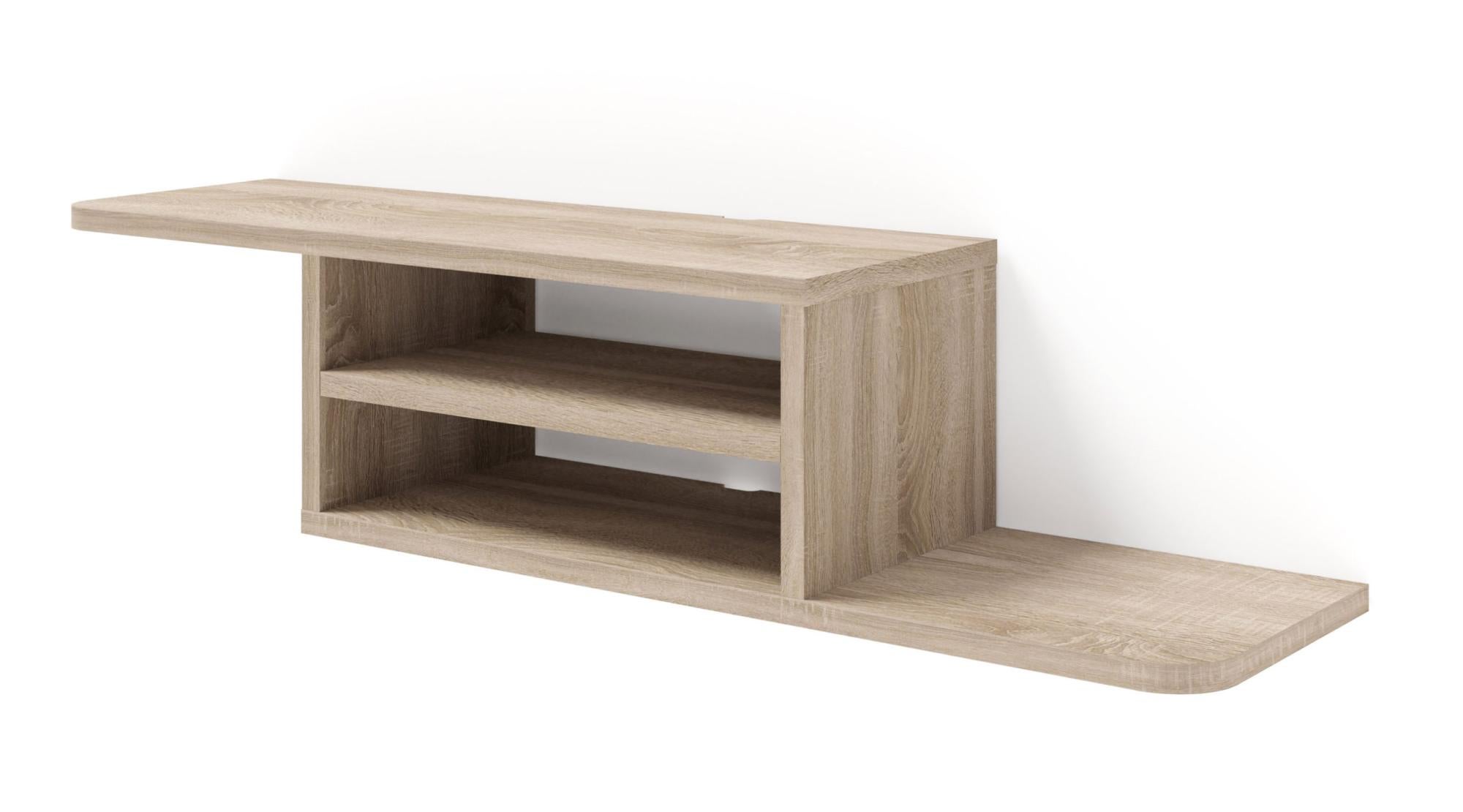 Table basse - Sellette Tribeca - Effet Chêne Sonoma-Noir - Contemporain - Design - Salon Table basse - Sellette Tribeca - Effet Chêne Sonoma-Noir - Contemporain - Design - Salon