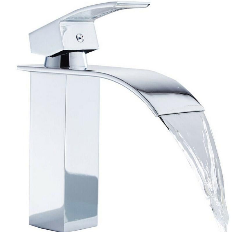 Acquista Rubinetto per lavabo da bagno BAKALA a 2 maniglie, 8 pollici, diffuso, rubinetto per lavabo in ottone a 3 fori con tubi di alimentazione dell'acqua calda e fredda, nero opaco in