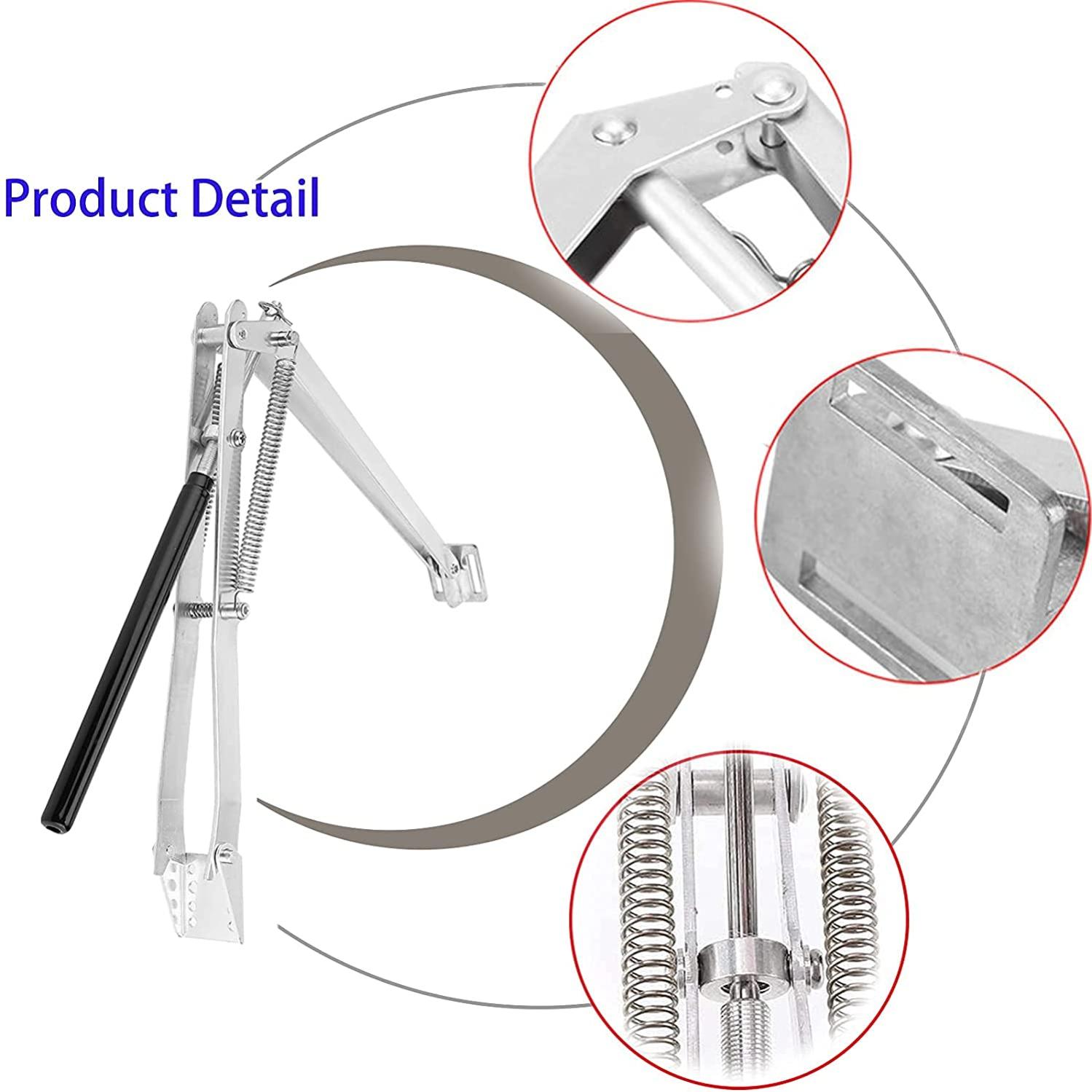 Kit d'ouverture automatique de fenêtre de serre,2 pièces,cylindre de remplacement sensible à la chaleur solaire, ouvre-évent de toit, double ressort - 2