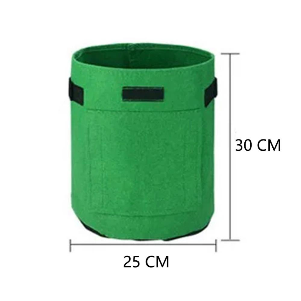 Sacs de culture de pommes de terre, 2 PCS 4 gallons, sac de culture robuste, Pots en tissu avec poignées - 2