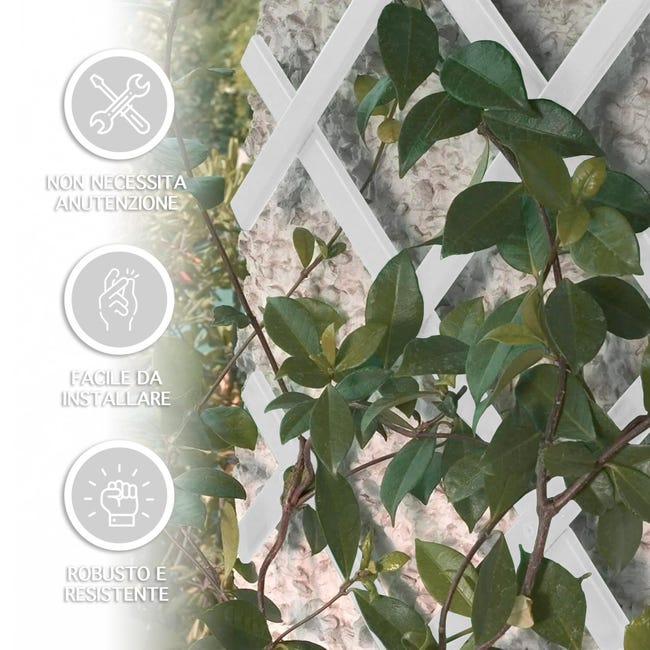 Eacommerce Traliccio Grigliato Reticolato Estensibile In PVC Per Piante Rampicanti Balcone, Giardino, Terrazza (2X1 MT, Verde) : Amazon.it: Giardino E Giardinaggio