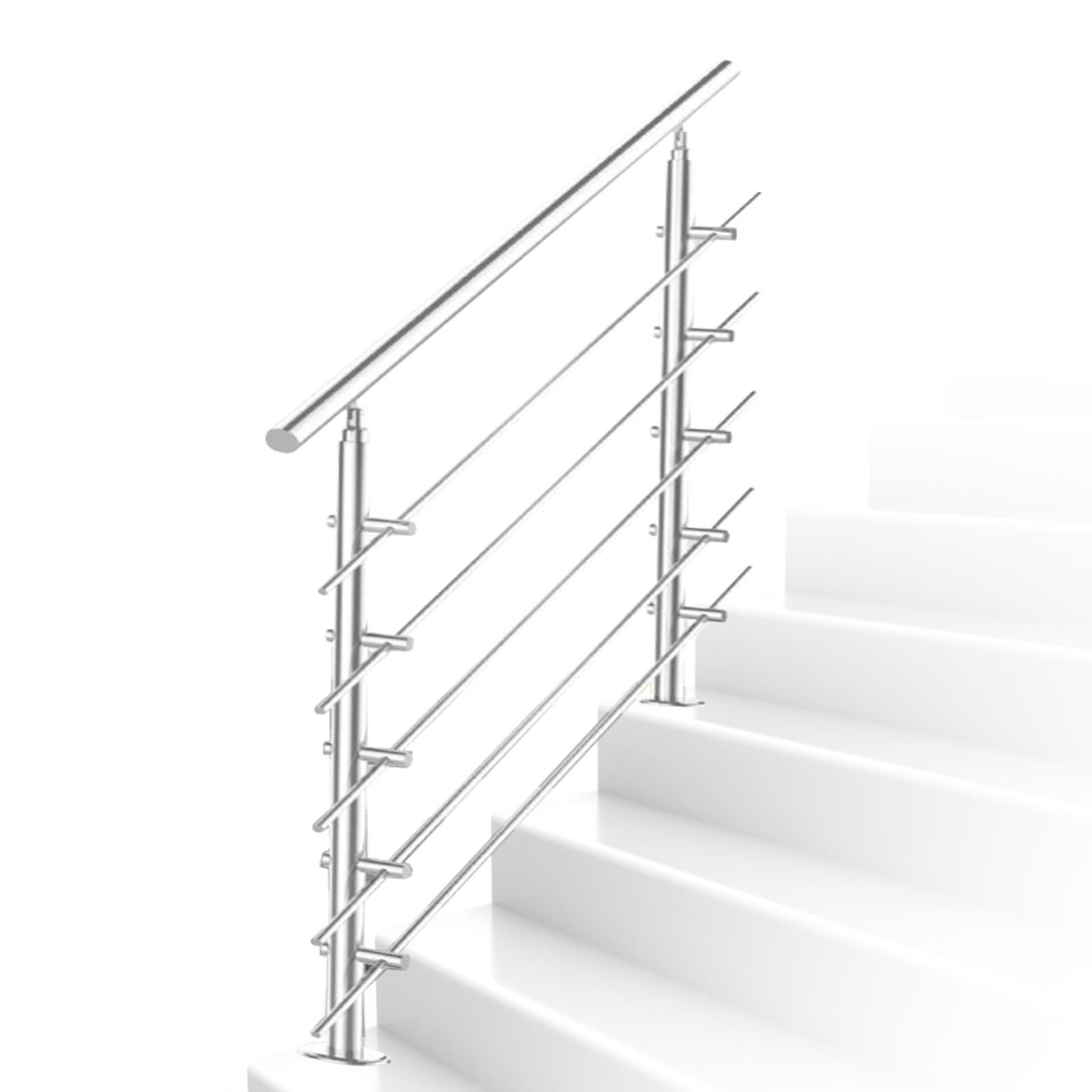 Supporto Per Ombrellone Da Ringhiera Fixirons (2 Pezzi): In Acciaio Inox Per Balconi E Terrazzi, Regolabile