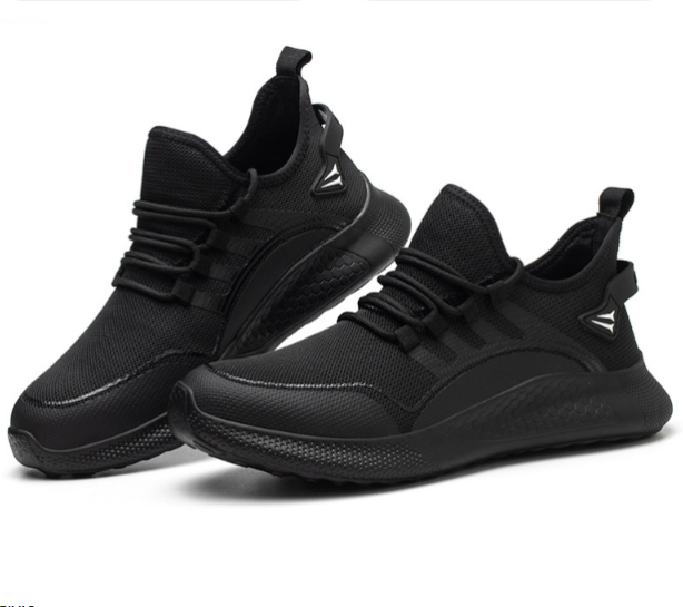 Chaussures de sécurité pour hommes et femmes, antichocs, antiperforation, respirantes et légères, chaussures de travail à embout Noir Taille 48 - 5