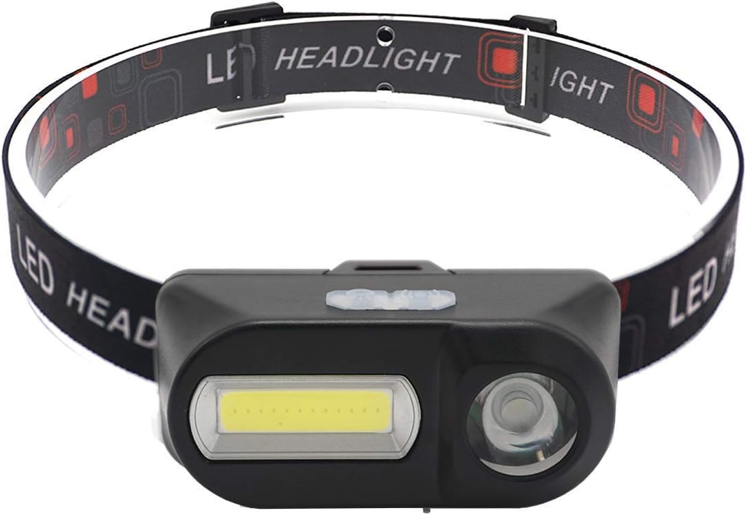 Lampe Frontale, Torche Frontale LED USB Rechargeable Puissante Avec 350 Lm 3 Modes Eclairage Induction Manuelle Etanche Et Leger Pour Peche 91526227