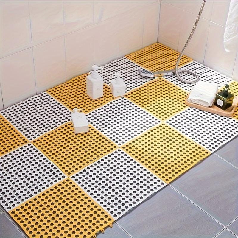 Tapis Antidérapant Commercial PVC 5,5mm 0.9x3m - Tapis Drainage Zone Humide Sauna Douche